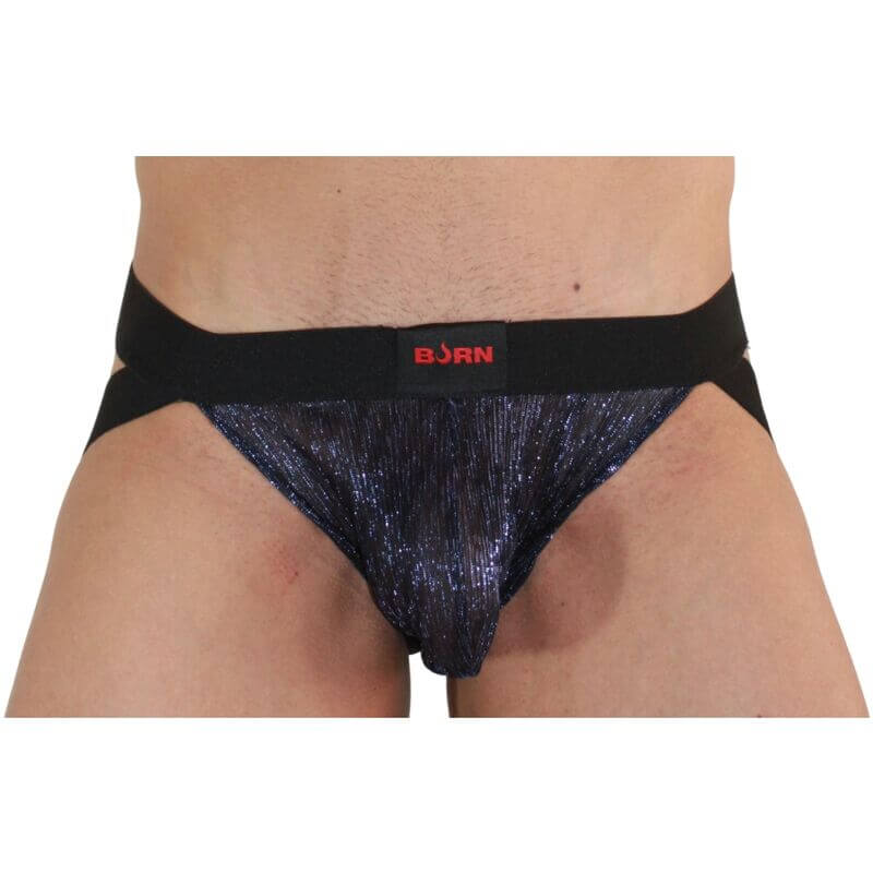 BURN - 006 JOCK BRILHANTE AZUL / PRETO S Sexshoptuga 