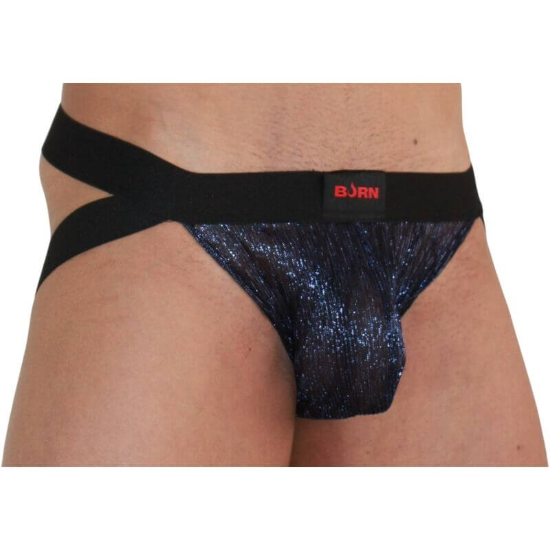 BURN - 006 JOCK BRILHANTE AZUL / PRETO S Sexshoptuga 