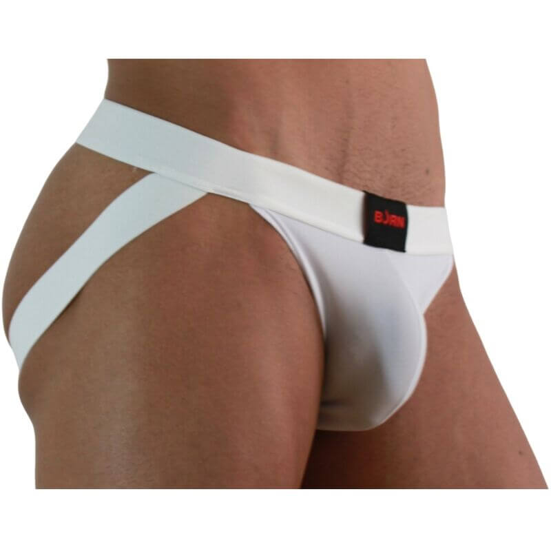 BURN - 007 JOCK LYCRA BRANCO S Sexshoptuga 