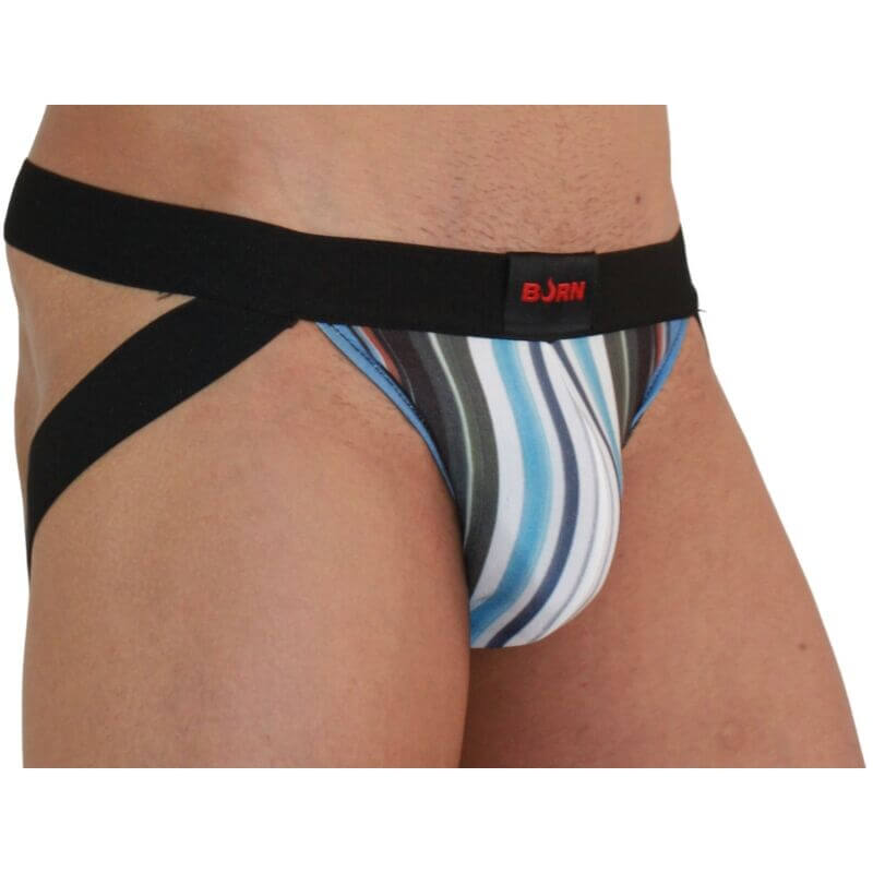 BURN - 009 JOCK MULTICOLOR / PRETO S Sexshoptuga 