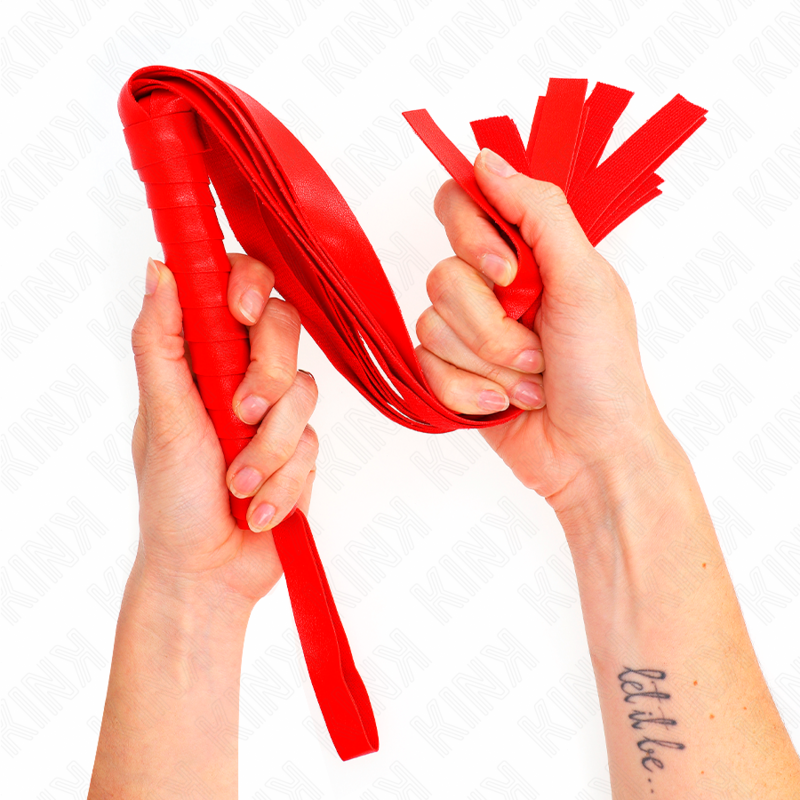 KINK - CHICOTE DE CAUDA LARGA VERMELHO 48,5 CM Sexshoptuga 