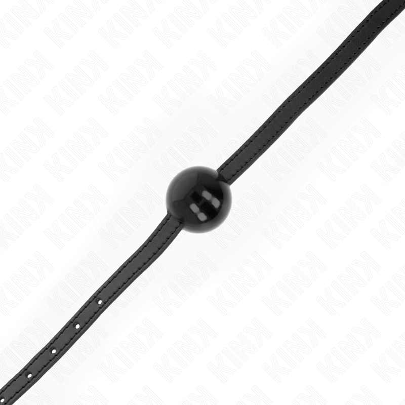 KINK - BOLA SIMPLES PRETA MORDAÇA 4 CM 65 x 1,5 CM Sexshoptuga 