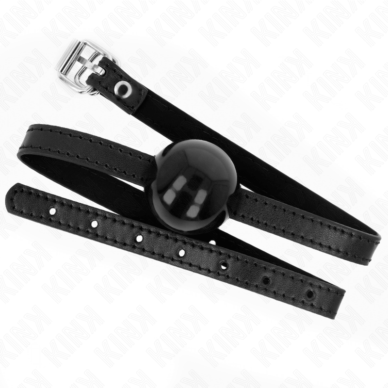 KINK - BOLA SIMPLES PRETA MORDAÇA 4 CM 65 x 1,5 CM Sexshoptuga 