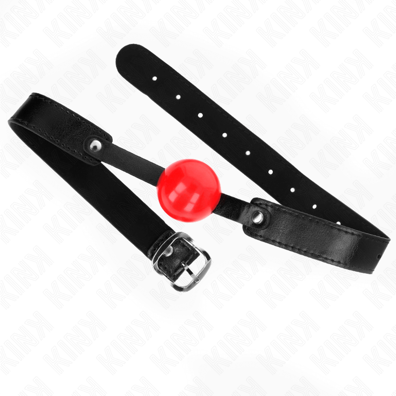 KINK - BOLA TPE MACIA 4 CM GAG MODELO 1 66 x 2,5 CM AJUSTÁVEL 41-61 CM Sexshoptuga 