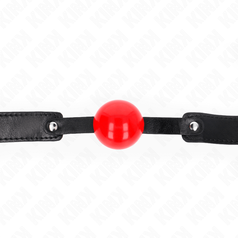 KINK - BOLA TPE MACIA 4 CM GAG MODELO 1 66 x 2,5 CM AJUSTÁVEL 41-61 CM Sexshoptuga 