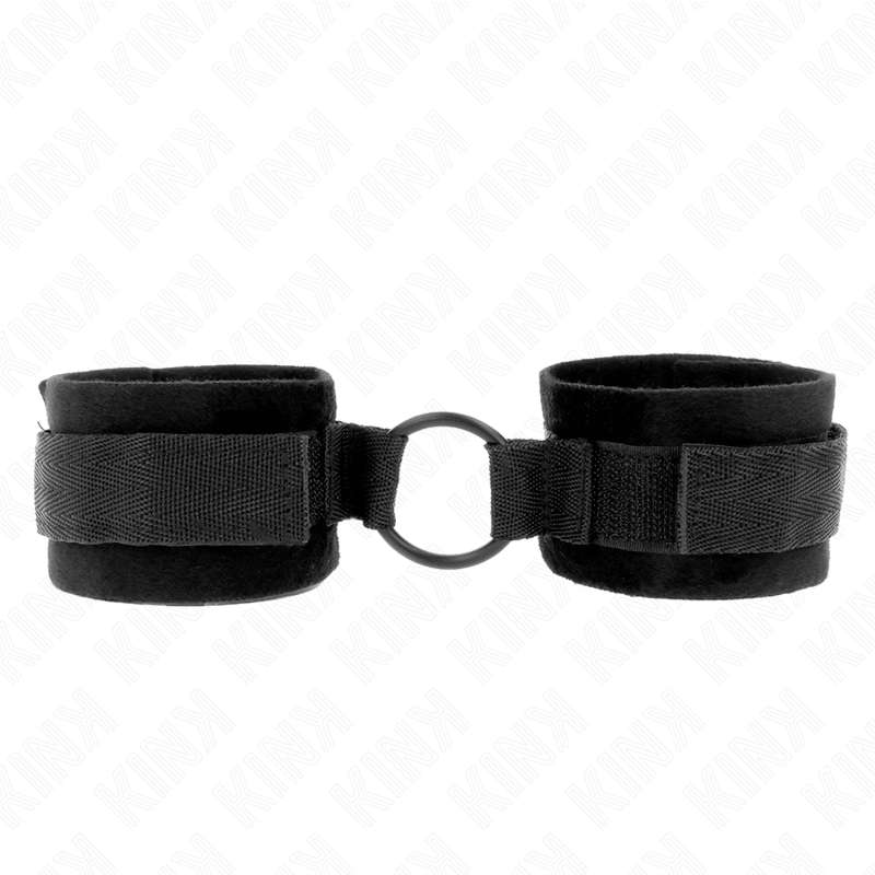 KINK - ALGEMAS DE PELE INICIANTE 25 CM COM O-RING 4 CM PRETO AJUSTÁVEL 15-25 CM Sexshoptuga 