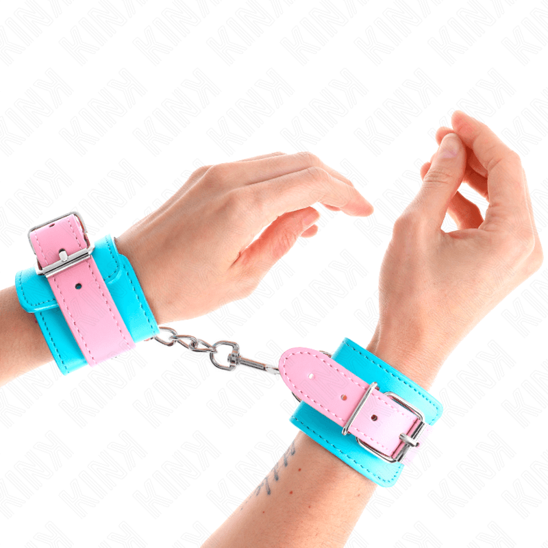 KINK - BLUE/PINK ADJUSTABLE CUTE WRIST 16-28 CM X 5 CM