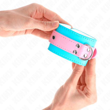 KINK - BLUE/PINK ADJUSTABLE CUTE WRIST 16-28 CM X 5 CM