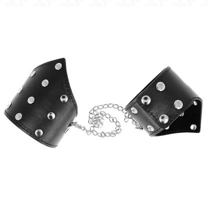 KINK - BLACK DOT STYLE BRACELETS WITH ADJUSTABLE CHAIN ​​??17-23 CM X 8.5 CM