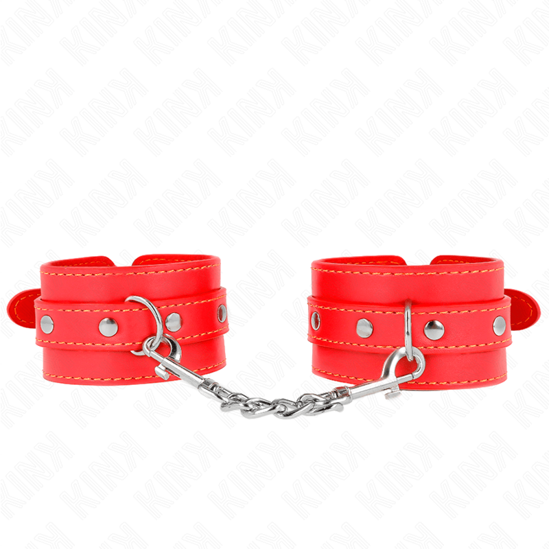 KINK - PULSO FINO VERMELHO AJUSTÁVEL 21-33 CM Sexshoptuga 