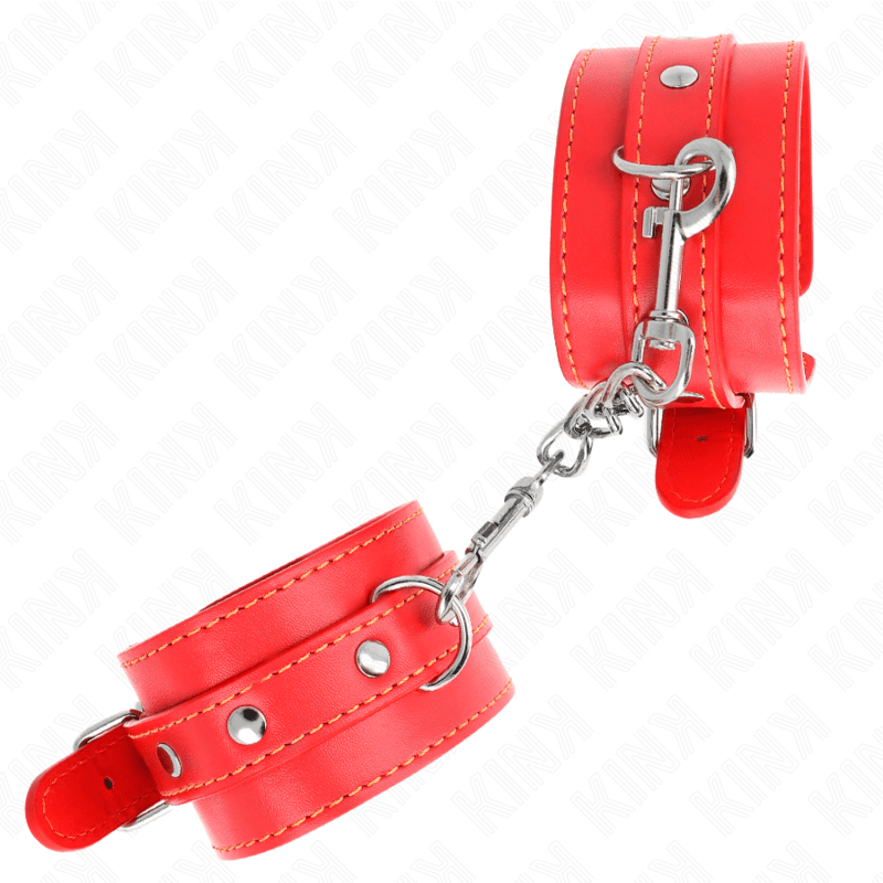 KINK - PULSO FINO VERMELHO AJUSTÁVEL 21-33 CM Sexshoptuga 