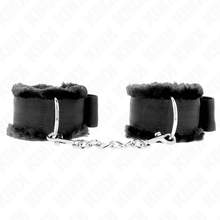 KINK - ADJUSTABLE BLACK FURRY LINING WRIST 17-31 CM X 7 CM Sexshoptuga 