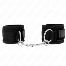 KINK - PUNHOS PRETOS AJUSTÁVEIS 18-35 CM X 6 CM Sexshoptuga 