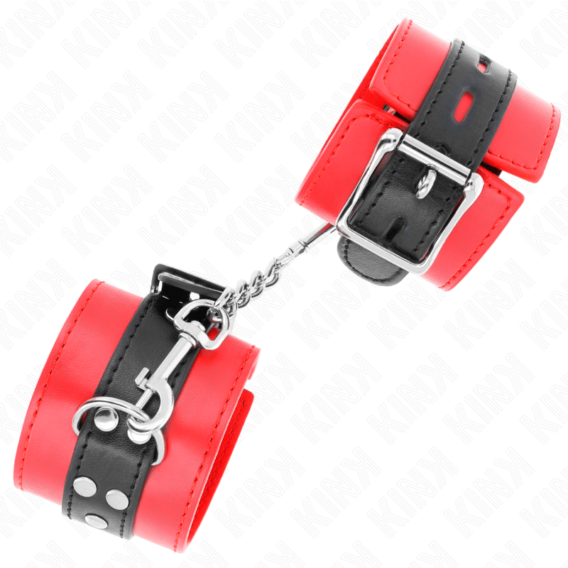 KINK - RED WRIST WITH ADJUSTABLE BLACK BELT 17-28 CM X 6 CM