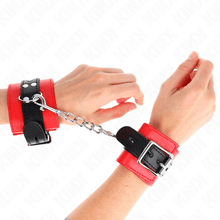 KINK - RED WRIST WITH ADJUSTABLE BLACK BELT 17-28 CM X 6 CM Sexshoptuga 