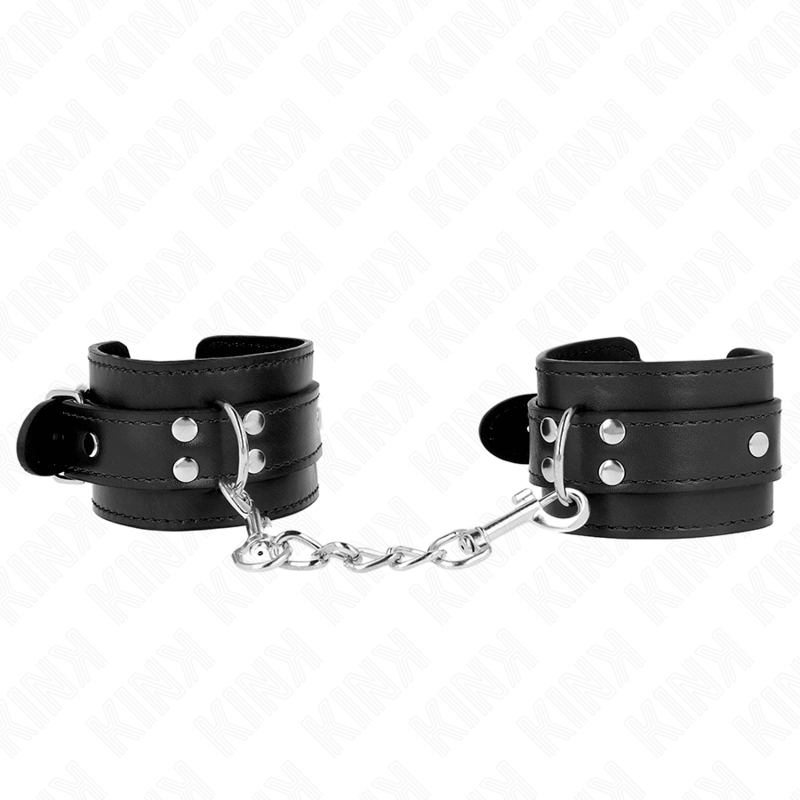 KINK - BLACK ADJUSTABLE SINGLE WRIST 20-23 CM X 5.5 CM