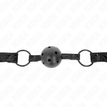 KINK - BOLA PADRÃO DIAMANTE 4,5 CM GAG MODELO 3 64,5 CM AJUSTÁVEL 42-60 CM Sexshoptuga 