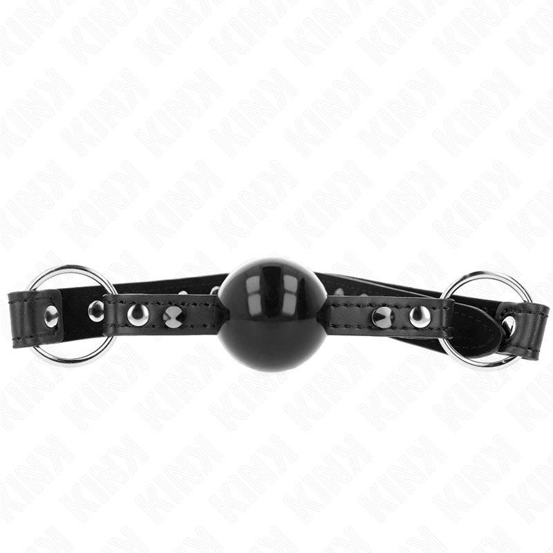 KINK - MORDAÇA BOLA 4 CM COM PONTA REBITE E SNAP LOCK 65 x 2 CM Sexshoptuga 