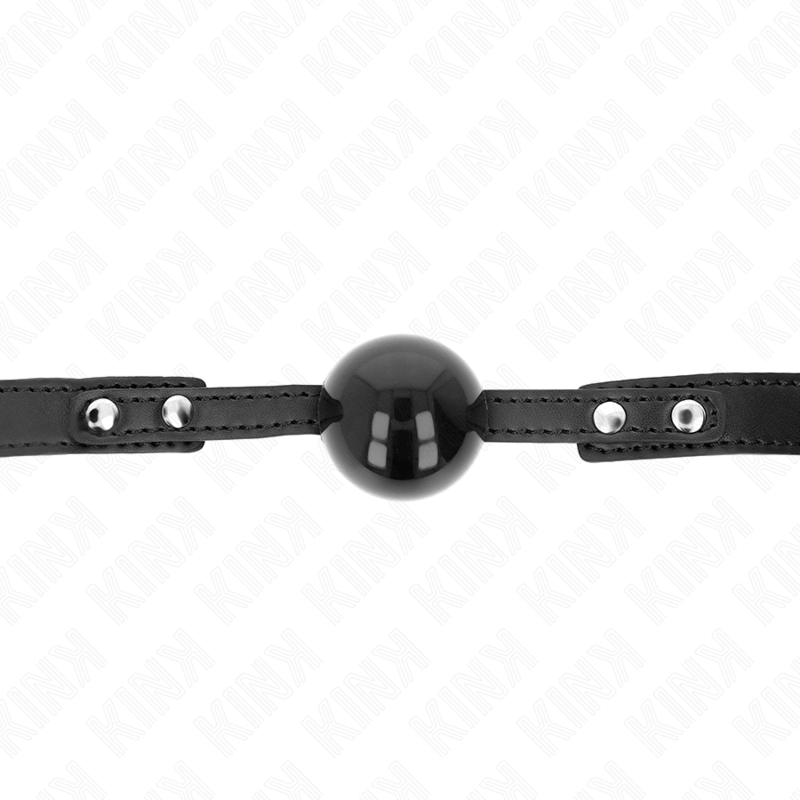 KINK - BOLA TPE MACIA 4 CM GAG MODELO 3 60 x 2 CM AJUSTÁVEL 37-52 CM Sexshoptuga 