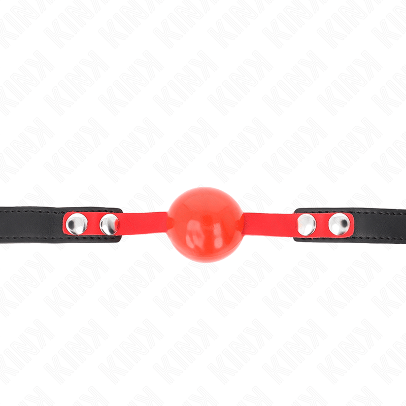 KINK - BOLA TPE MACIA 4 CM GAG MODELO 4 60 x 2 CM AJUSTÁVEL 37-52 CM Sexshoptuga 