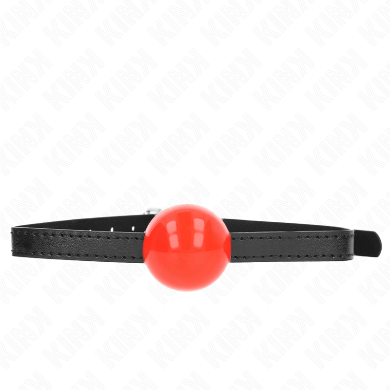 KINK - BOLA SIMPLES VERMELHA MORDAÇA 4 CM 65 x 1,5 CM Sexshoptuga 