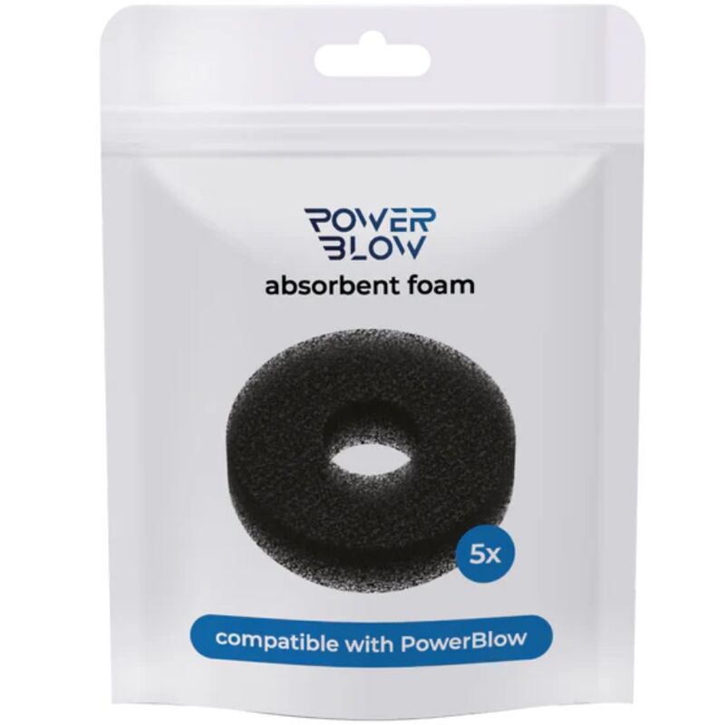 KIIROO - ESPUMA ABSORVENTE POWER BLOW PACOTE COM 5 Sexshoptuga 