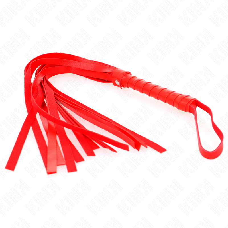 KINK - CHICOTE VERMELHO SIMPLES 45 CM Sexshoptuga 