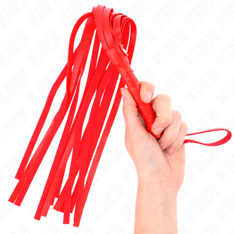 KINK - CHICOTE VERMELHO SIMPLES 45 CM Sexshoptuga 