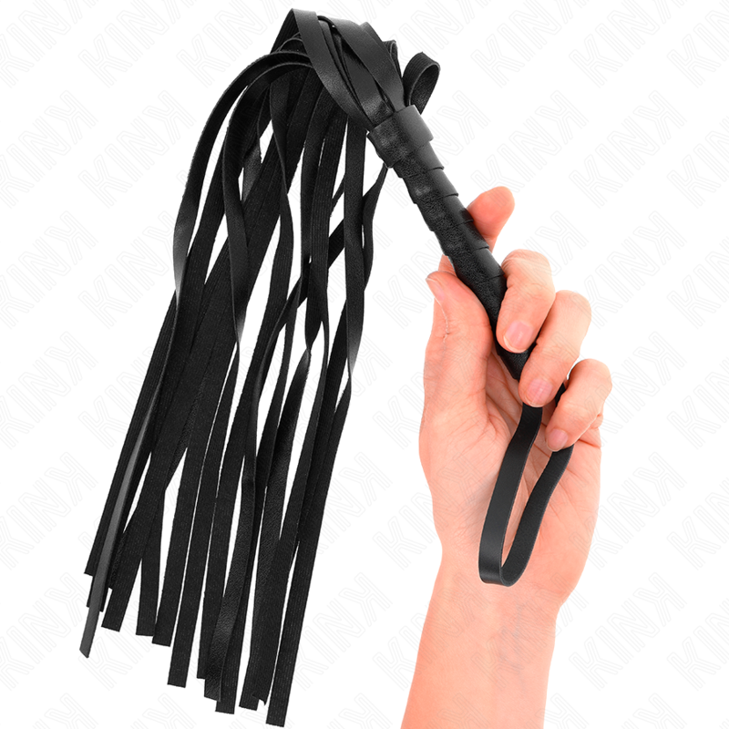 KINK - CHICOTE PRETO SIMPLES 45 CM Sexshoptuga 