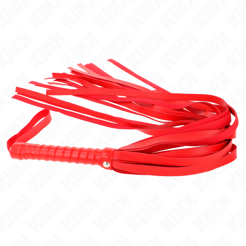 KINK - CHICOTE CABO CURTO VERMELHO 70 CM Sexshoptuga 