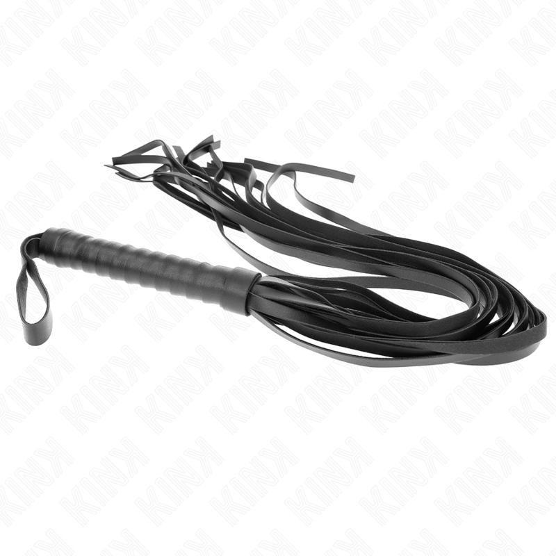 KINK - NEGRO CABO CURTO CHICOTE DE CAUDA LONGA 70 CM Sexshoptuga 