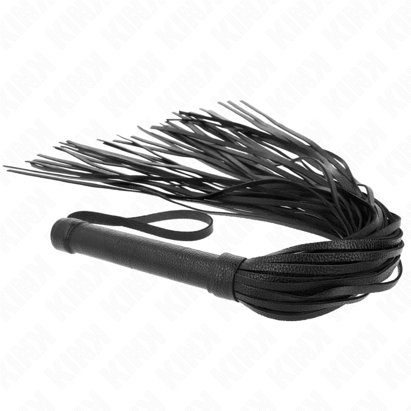 KINK - CHICOTE DE PVC MACIO PRETO 70 CM Sexshoptuga 