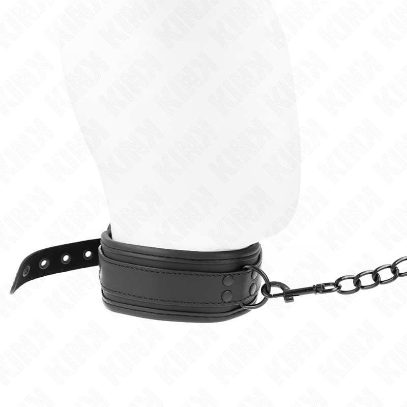 KINK - COLAR DE NEOPRENE BONDAGE MODELO 1 COM CINTO 78 CM AJUSTÁVEL 37,5 X 49,5 CM Sexshoptuga 