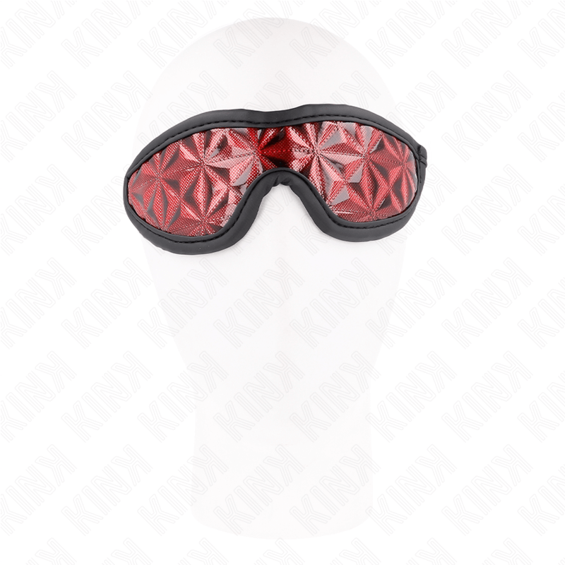 KINK - FAIXA DE CABEÇA PADRÃO DIAMANTE VERMELHO 20,5 x 6 CM Sexshoptuga 