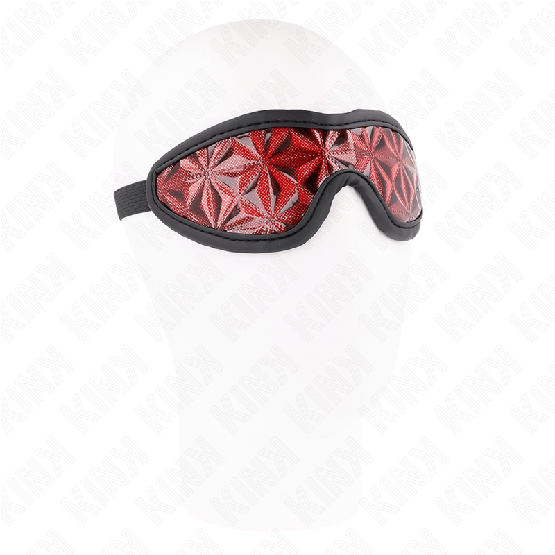 KINK - FAIXA DE CABEÇA PADRÃO DIAMANTE VERMELHO 20,5 x 6 CM Sexshoptuga 