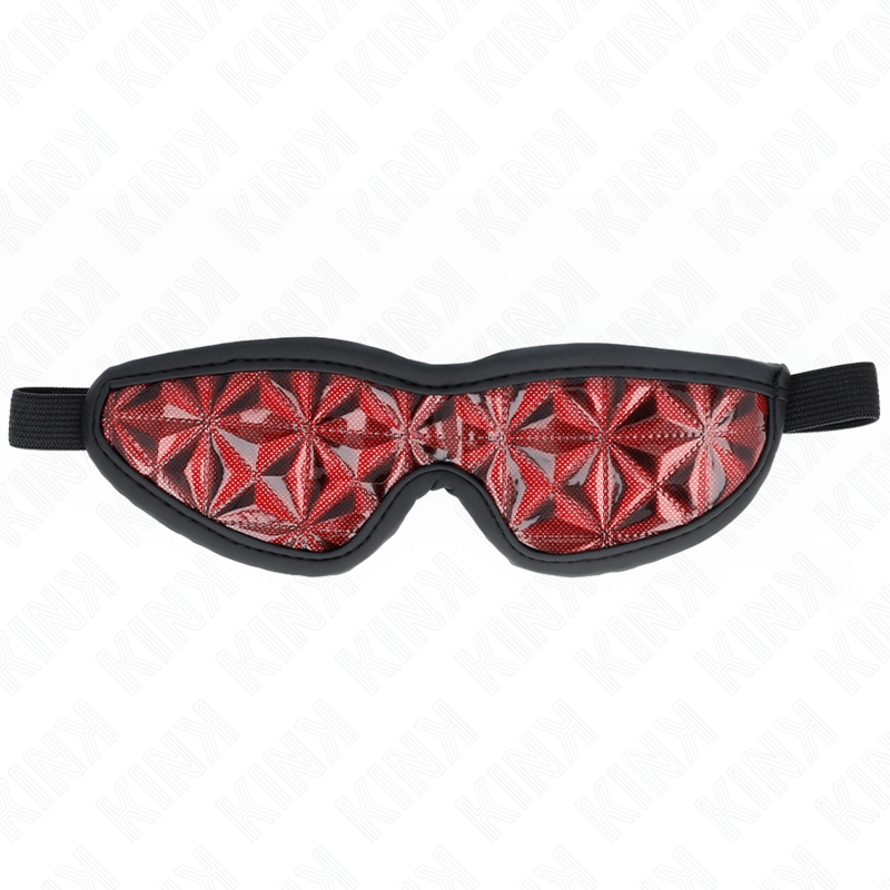 KINK - FAIXA DE CABEÇA PADRÃO DIAMANTE VERMELHO 20,5 x 6 CM Sexshoptuga 