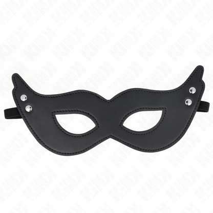 KINK - LEATHER MASK WITH RIVETS MODEL 1 26 x 8 CM