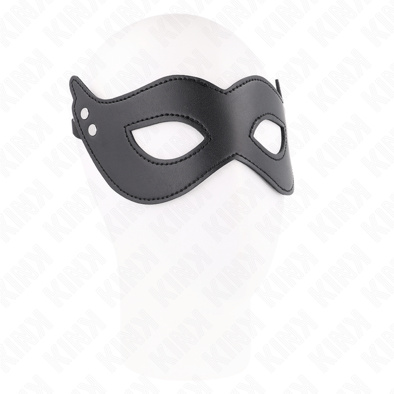 KINK - LEATHER MASK WITH RIVETS MODEL 1 26 x 8 CM