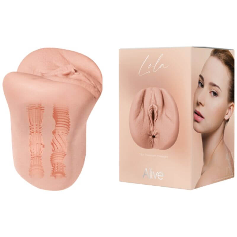 ALIVE - FLEX MASTURBADOR MASCULINO VAGINAL TAMANHO M Sexshoptuga 