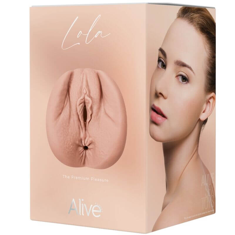 ALIVE - FLEX MASTURBADOR MASCULINO VAGINAL TAMANHO M Sexshoptuga 