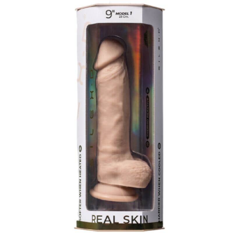 SILEXD - MODELO 1 PÊNIS REALÍSTICO PREMIUM SILEXPAN SILICONE 21.5 CM Sexshoptuga 