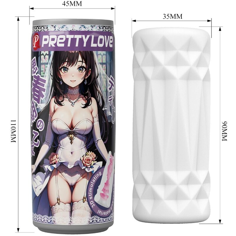 PRETTY LOVE - MASTURBADOR MASCULINO PODE MODELO 2 Sexshoptuga 