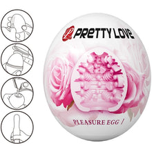 PRETTY LOVE - MASTURBADOR MASCULINO ROSA OVO Sexshoptuga 