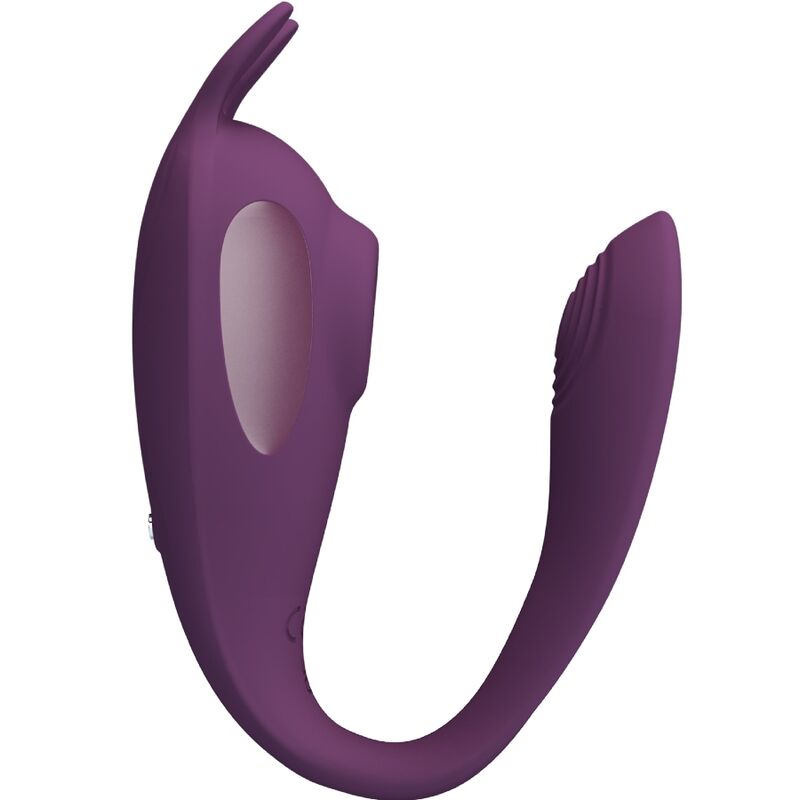 PRETTY LOVE - ESTIMULADOR E VIBRADOR SHEY APLICATIVO GRATUITO LONGA DISTÂNCIA ROXO Sexshoptuga 