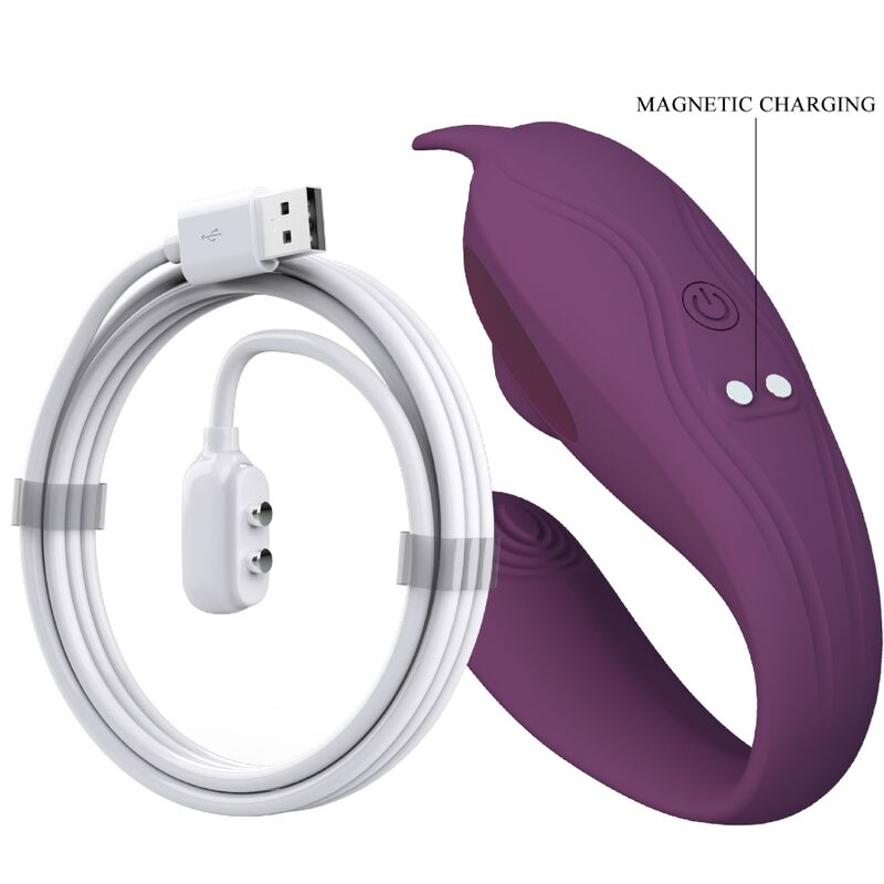 PRETTY LOVE - ESTIMULADOR E VIBRADOR SHEY APLICATIVO GRATUITO LONGA DISTÂNCIA ROXO Sexshoptuga 