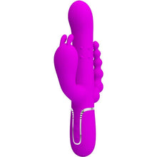 PRETTY LOVE - CAMMY VIBRADOR TRIPLO MULTIFUNCIONAL 4 EM 1 ROSA - Sexshoptuga  Sexshoptuga 