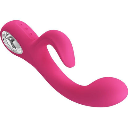 PRETTY LOVE - FRITZ RABBIT VIBRADOR 12 VIBRAÇÕES ROSA - Sexshoptuga 