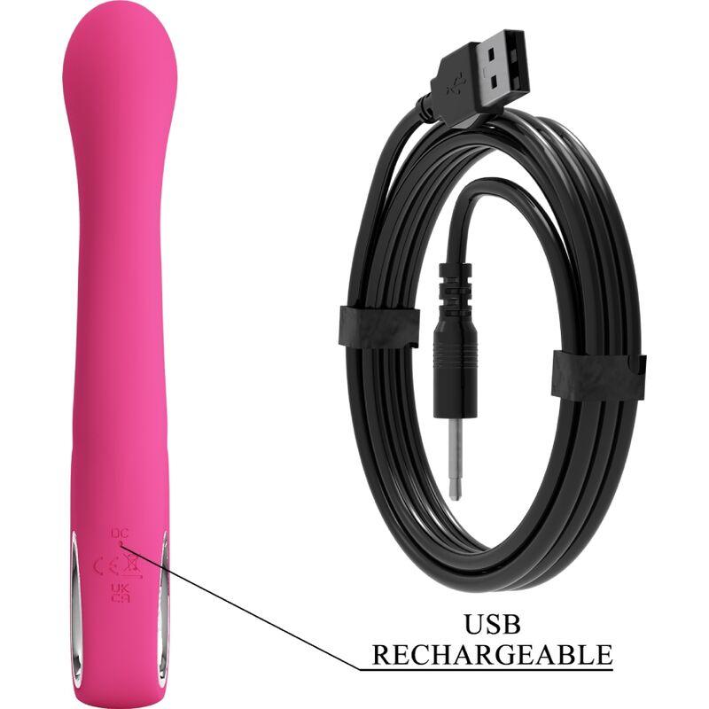 PRETTY LOVE - NOVAK RABBIT VIBRADOR 12 VIBRAÇÕES ROSA - Sexshoptuga 