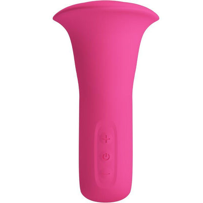 PRETTY LOVE - CLYDE VIBRADOR ORAL LÍNGUA VIBRANTE 12 VIBRAÇÕES ROSA - Sexshoptuga 