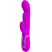 PRETTY LOVE - SHANIA TRIPLE RABBIT VIBRADOR MULTIFUNCIONAL ROSA - Sexshoptuga  Sexshoptuga 